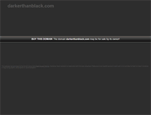 Tablet Screenshot of darkerthanblack.com